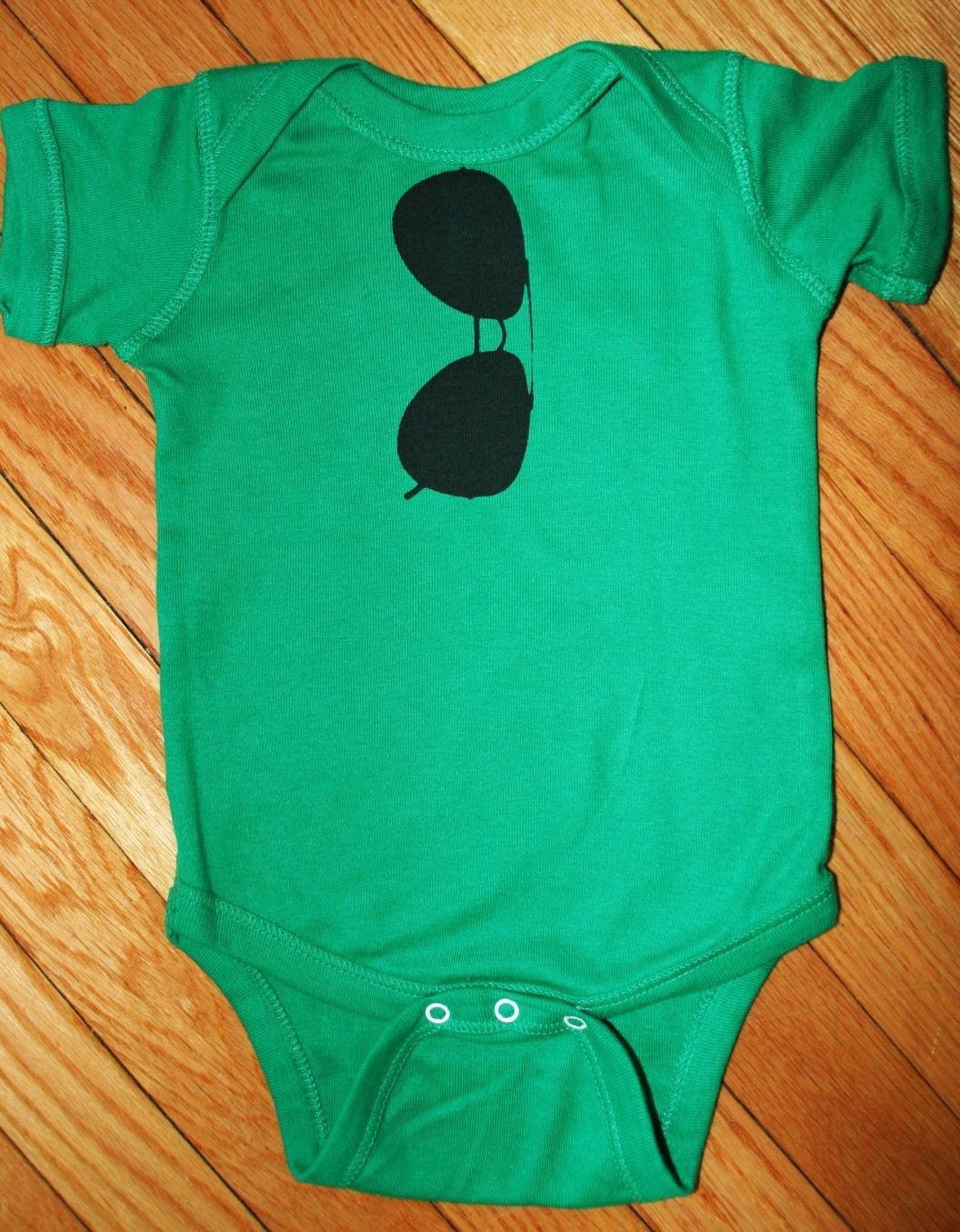 THE ORIGINAL Aviator Onesie in Green
