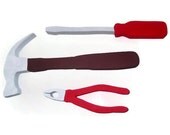 Garage Decor - Wood Tools - Fathers Day Gift