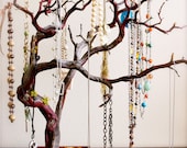 30" Red Jewelry Tree