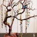 30" Red Jewelry Tree