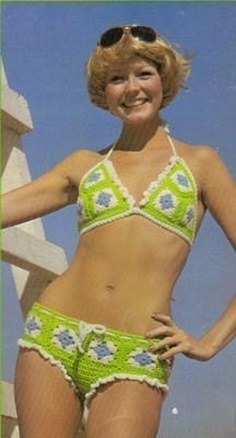 Crochet Pattern --------------- Awesome Granny Square Bikini------Instant Download