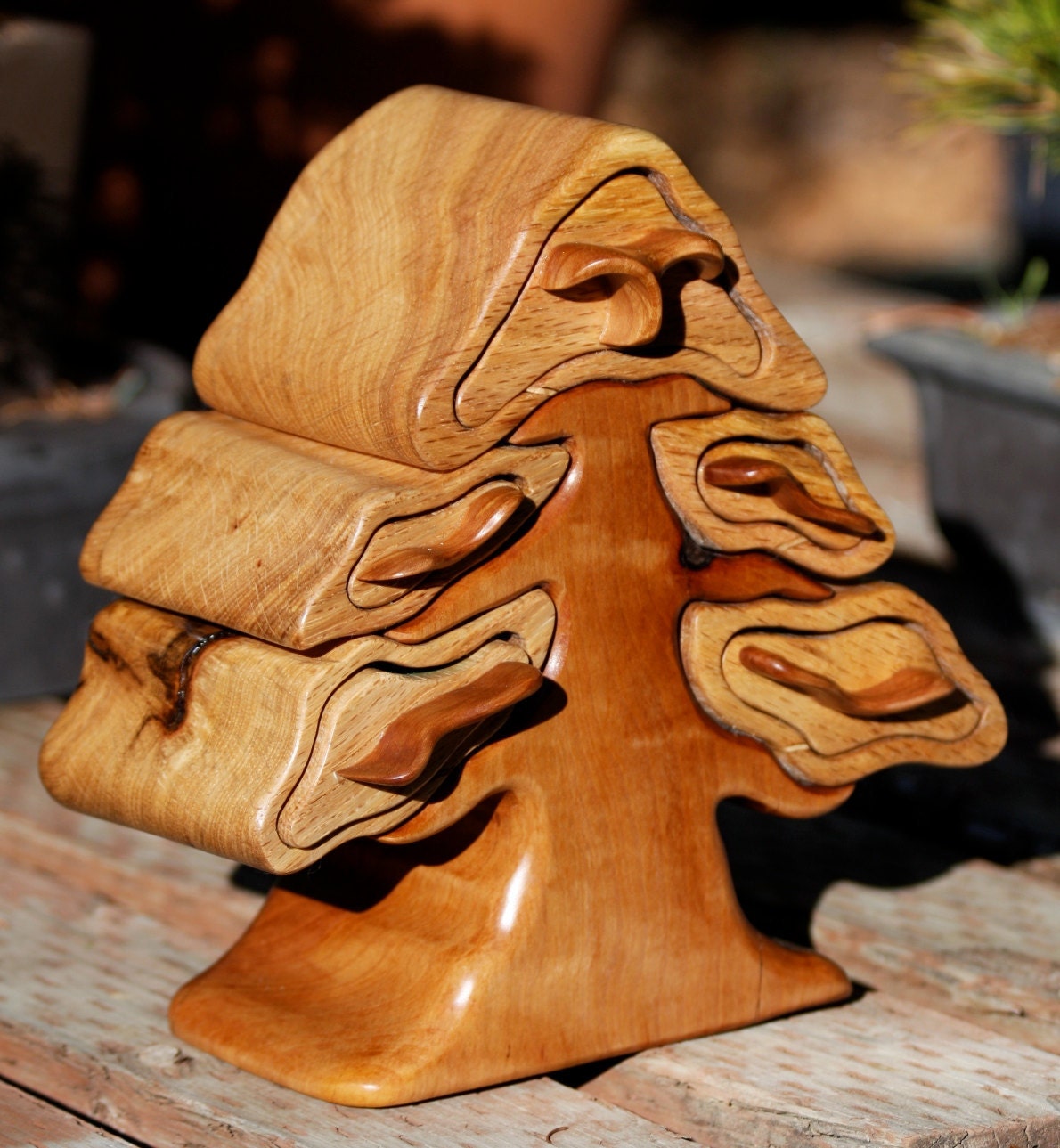 Jewelry Box of Black Oak & Madrone