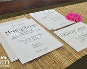Invitation Suite - Black and Classy