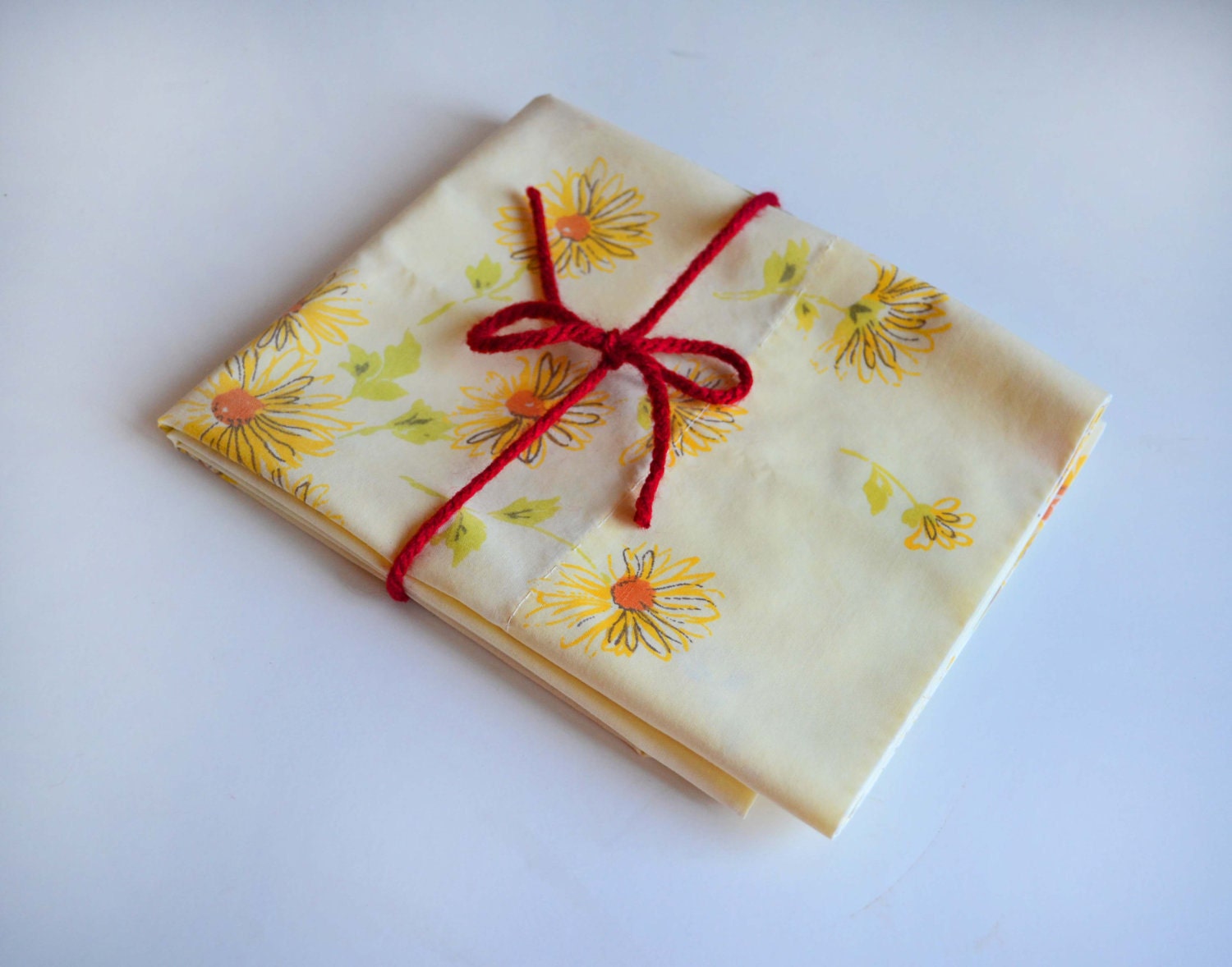 Single Vintage Pillowcase Fields of Gold