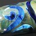Glass Bead Lampwork Focal Bead Eddies SRA OOAK