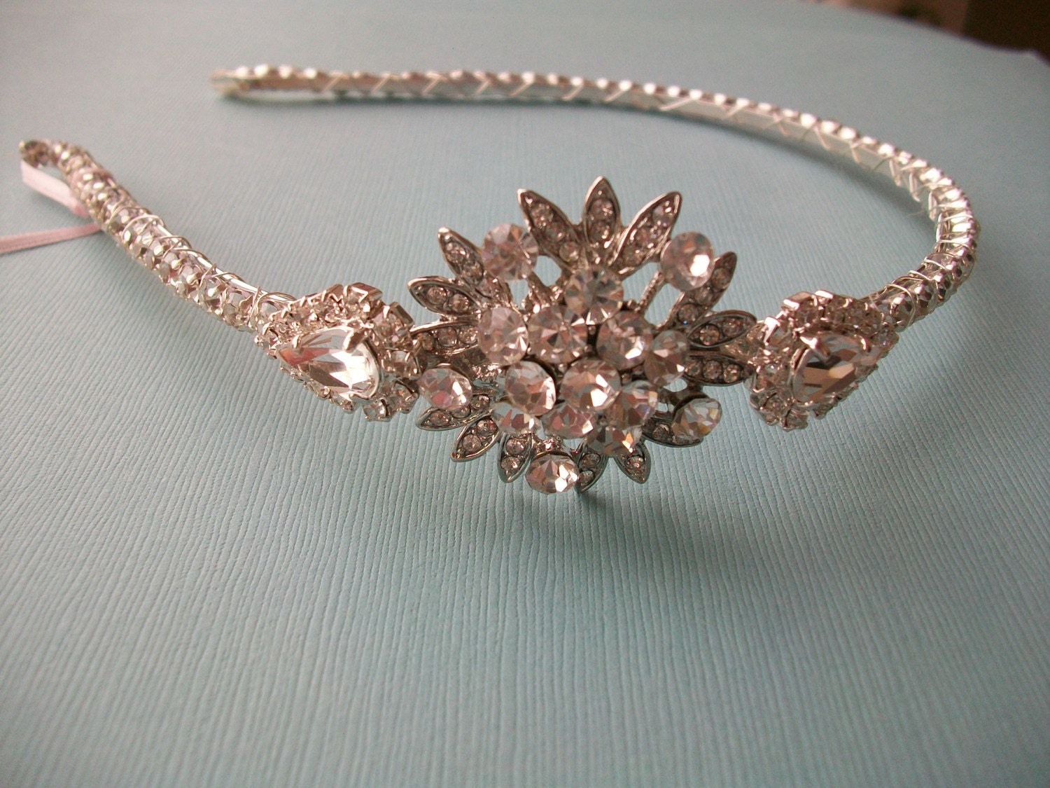 Wedding Tiara Jeweled Headpiece