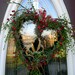 Grapevine Heart Door Wreath Decor.."Berry Kisses"
