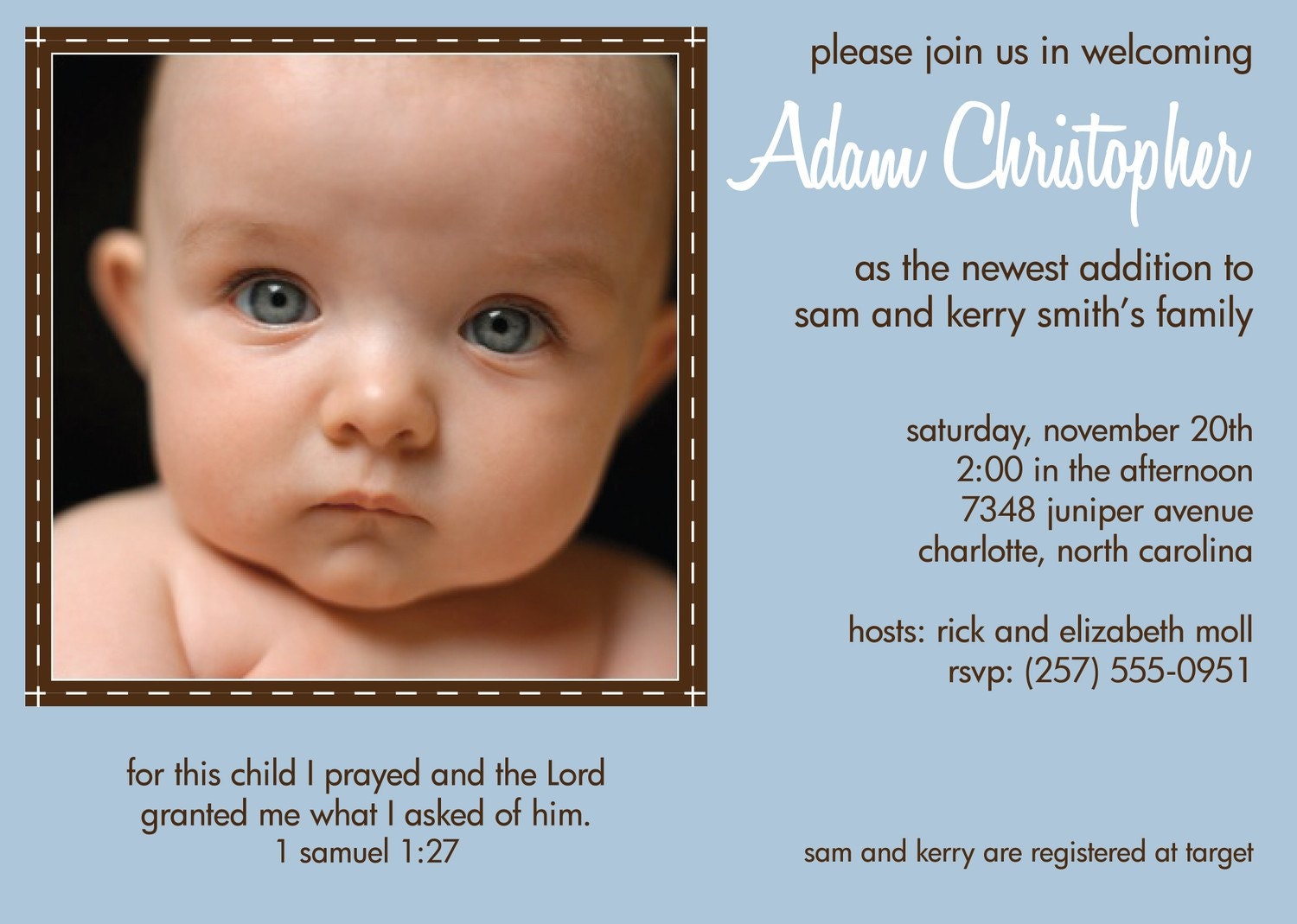 Adoption Shower Invitations