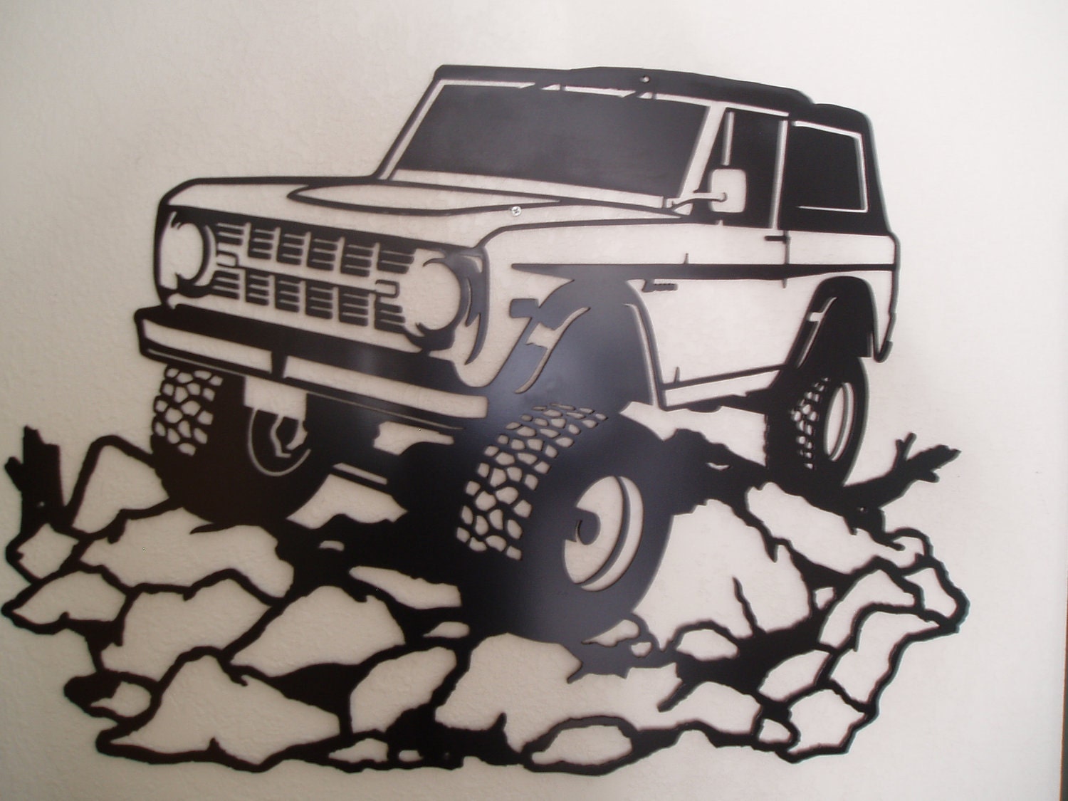 Ford Bronco Drawing