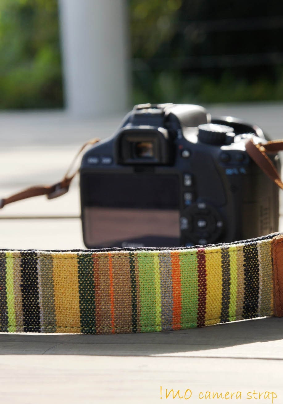 Green Village Camera Strap suits for DSLR / SLR with Quick Release Buckles