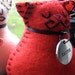 Felt Buddha Kitty with Inspiration Charm.