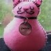 Felt Buddha Kitty with Inspiration Charm