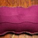 OOAK  Felt Handstitched RING BEARERS Wedding Pillow Special reg. 22.00 now 14.75