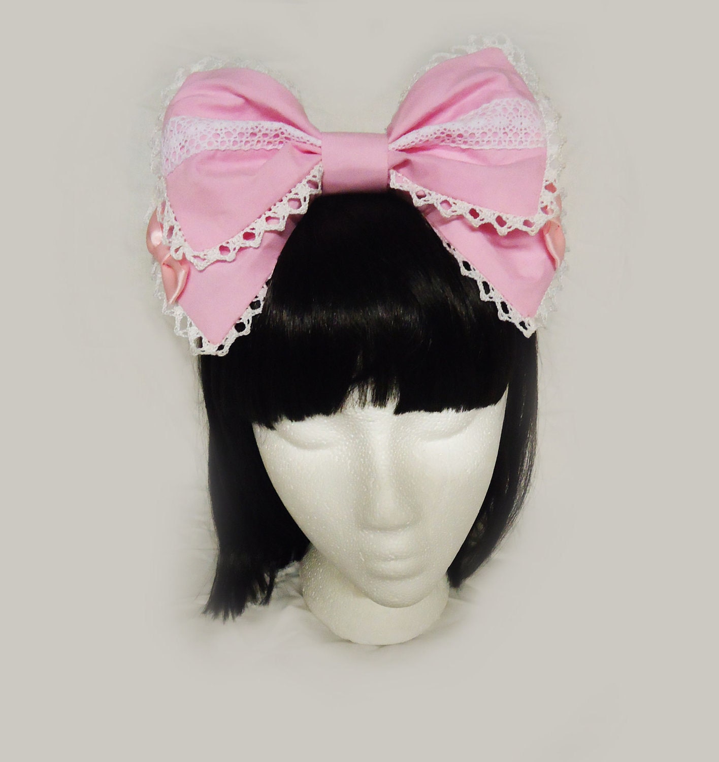 Sweet Lolita Hairbow Pink Mint Black Blue and More Choose Your Color