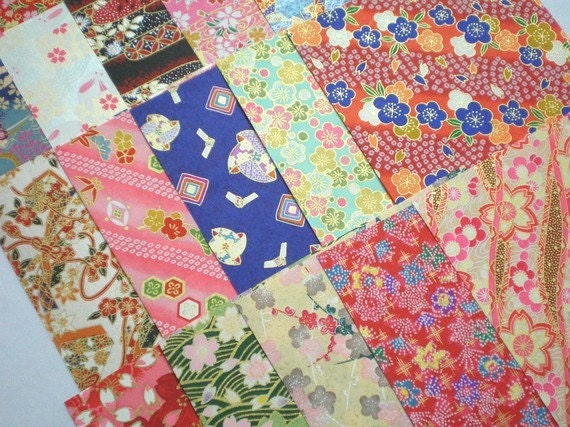Japanese Paper Washi Yuzen Scrap Pack