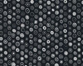 End of Bolt, FUNdamentals, Robert Kaufman Fabrics, Black and  White