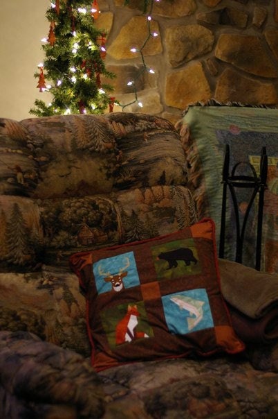 Black Bear paper-piecing quilt pattern, PDF