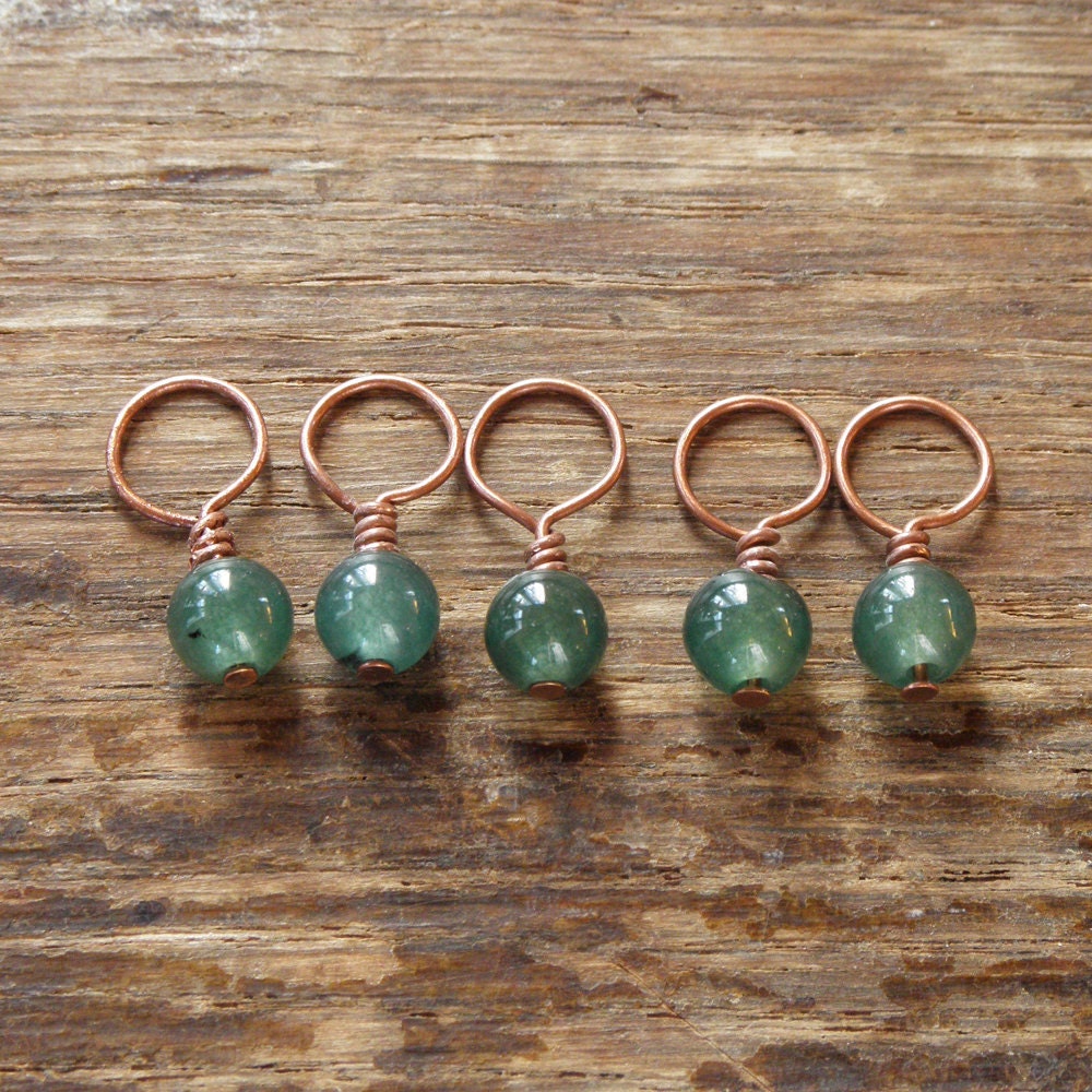 Gemstone Markers - Green Aventurine