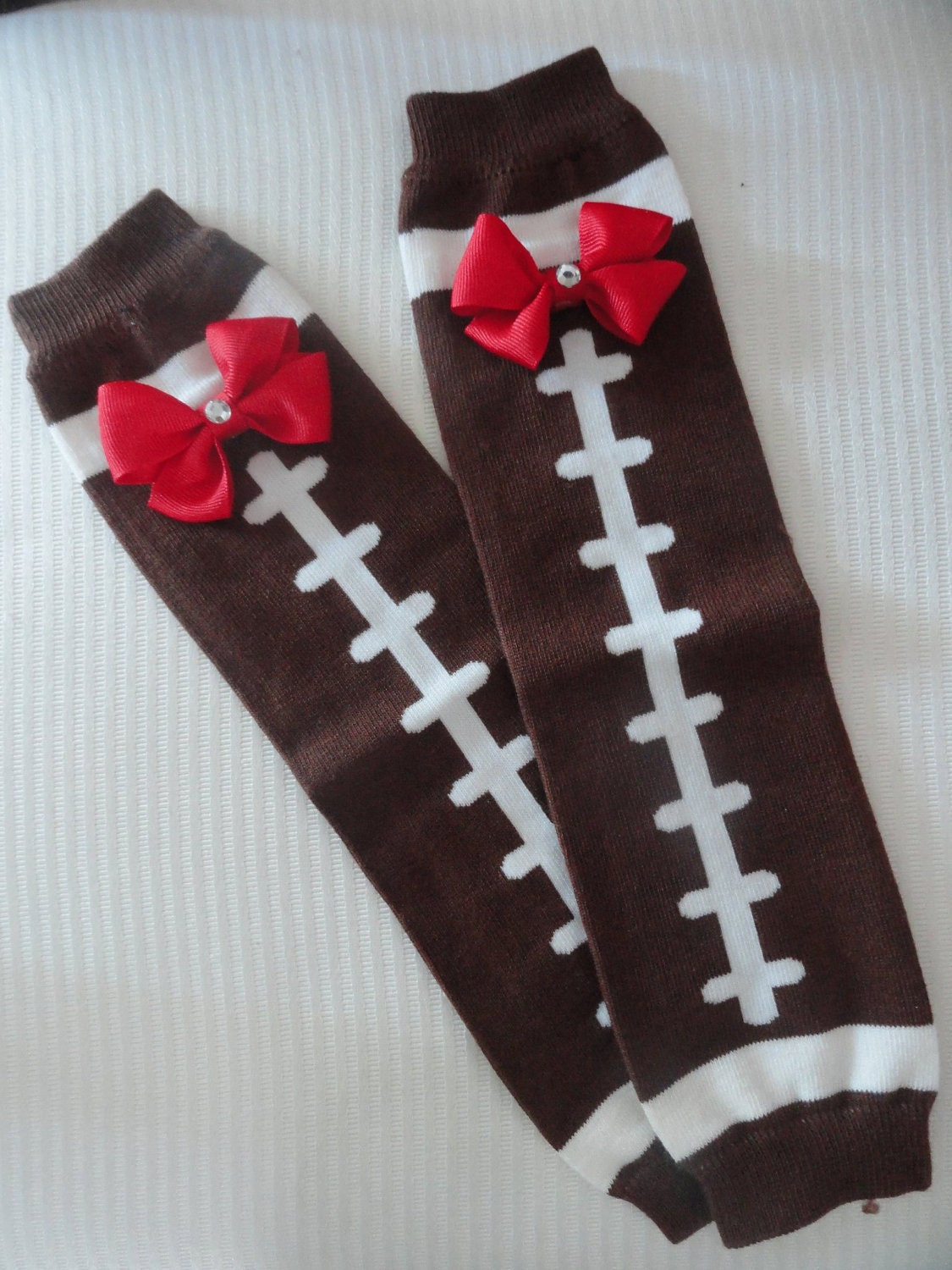 Football Leg Warmers -  READY TO SHIP