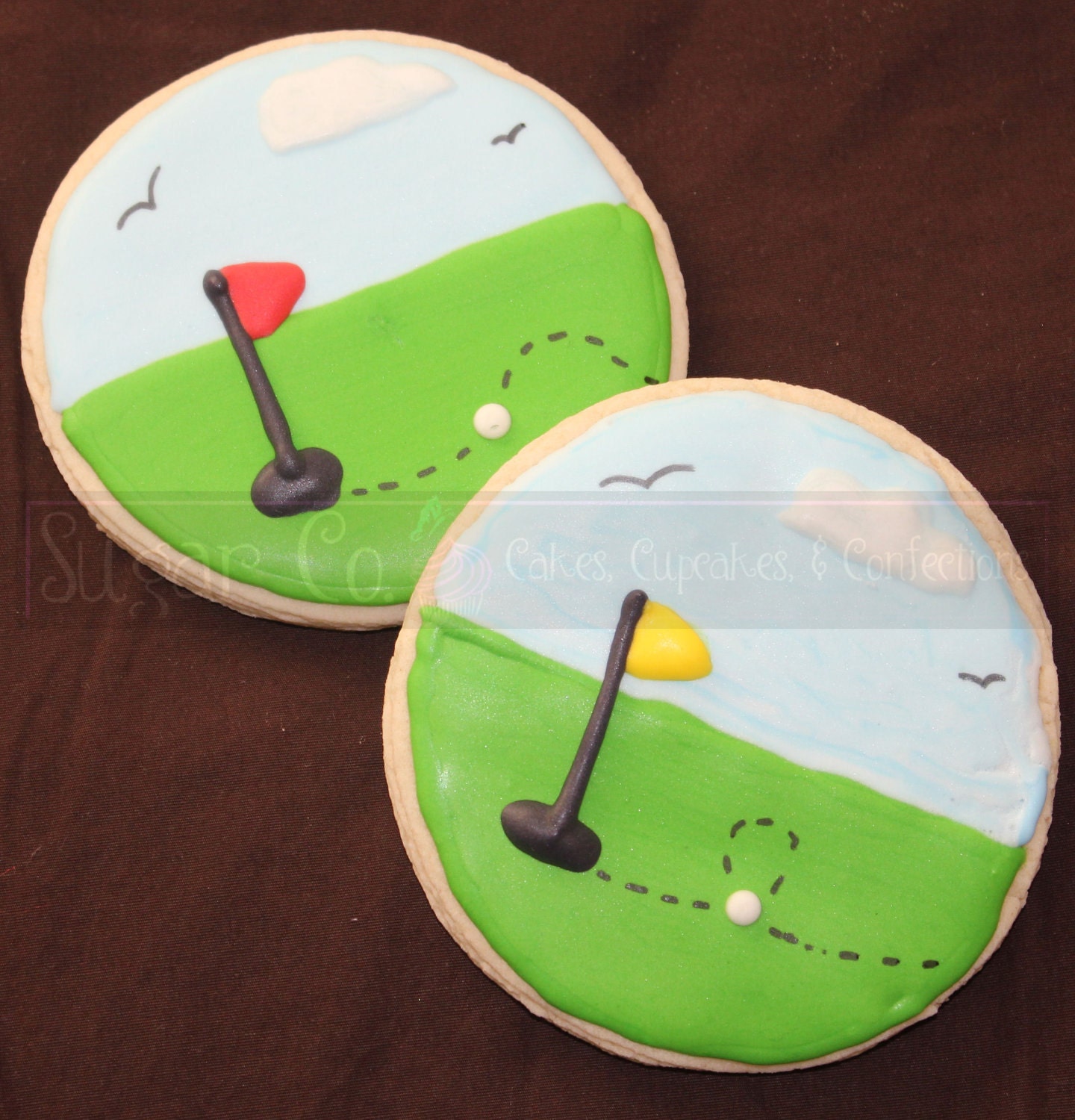 Golf Sugar Cookies