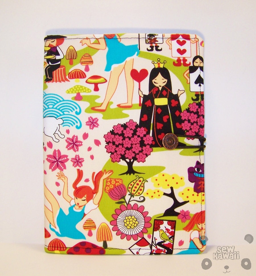 iPad Mini, Kindle Fire Cover, iPad Mini Case, Nexus 7, Kobo Vox, Nook HD, eReader Cover - Padded Case Cover: Anime Alice in Wonderland