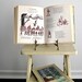 Childrens Book Series - Vintage Kids Book, Illustrated Nursery Rhymes, Blue Book Collection