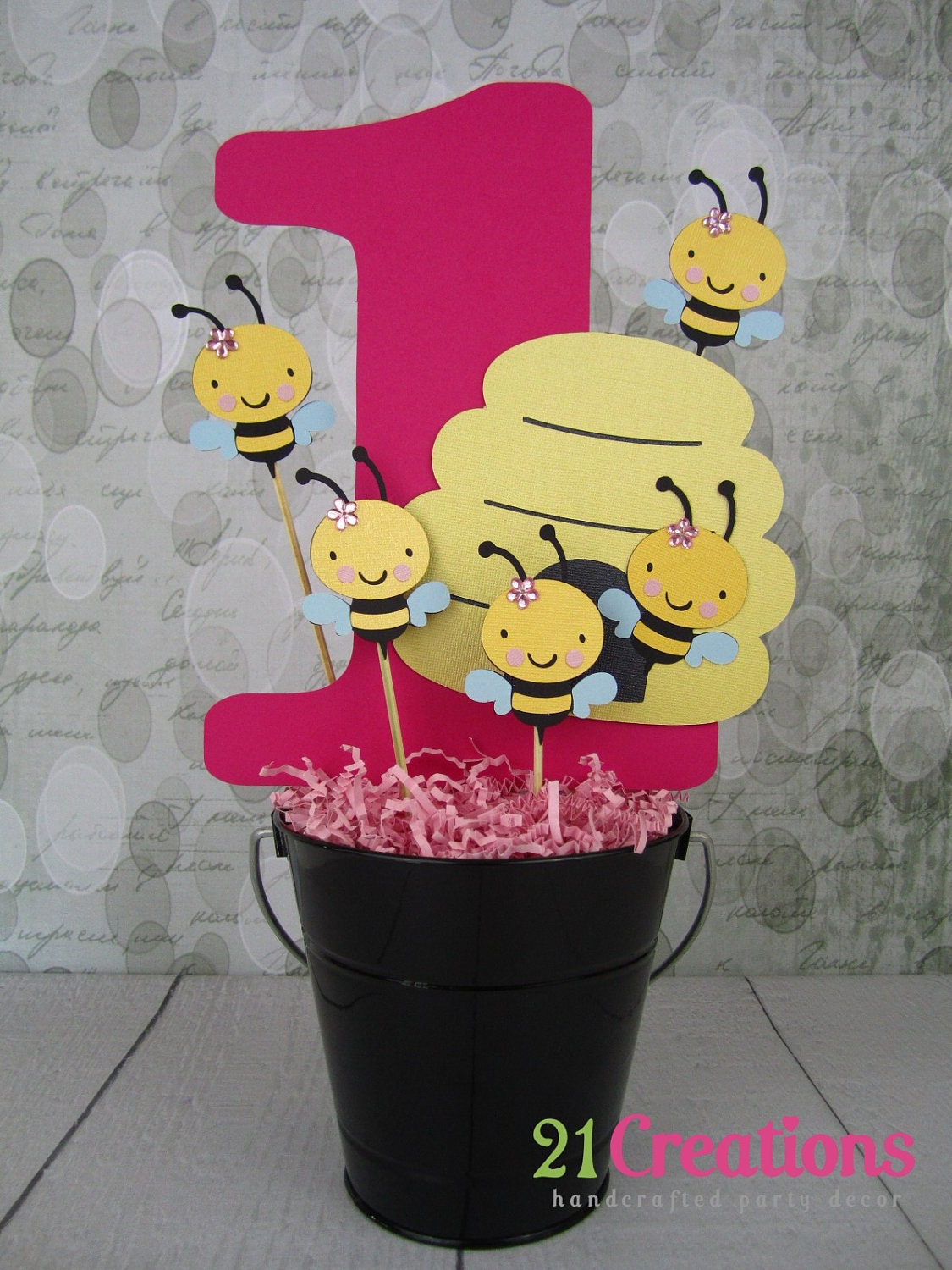 Bumble Bee Centerpiece Il_570xn