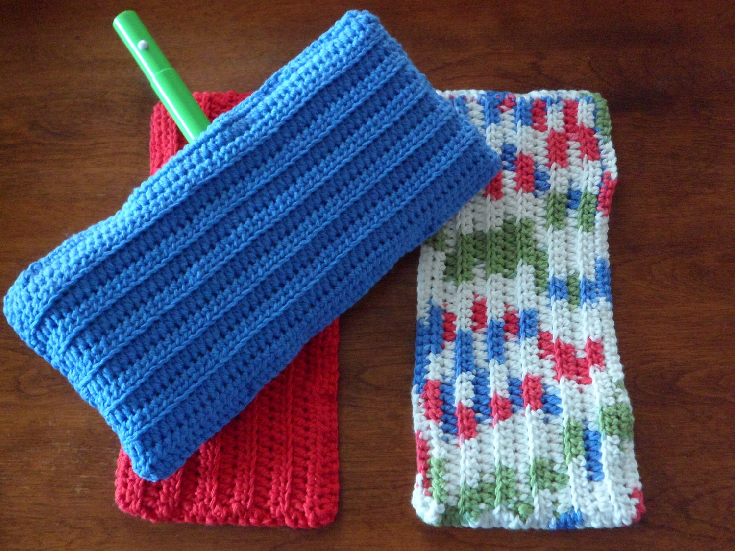 Set of 3 Eco Friendly Cotton Swiffer Covers