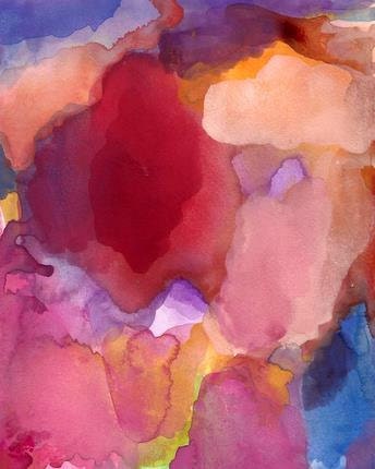 Abstract Art Print,16 x 20, Flow