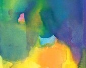 Art Print, Watercolor Painting, Large, Gratitude