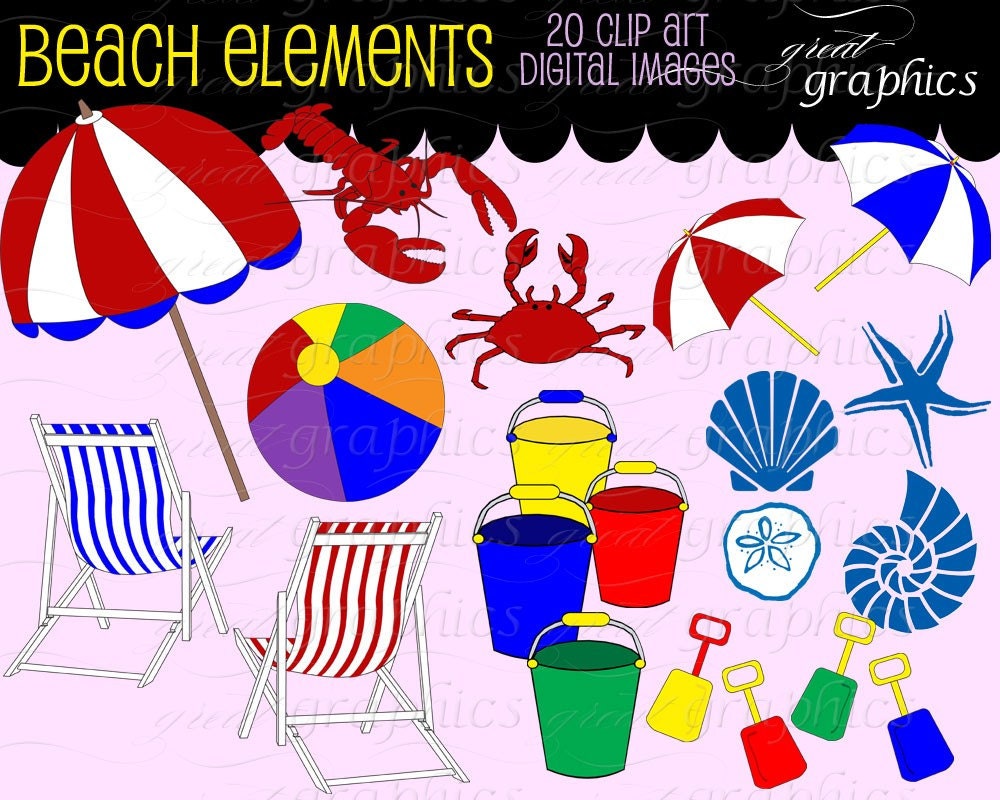 Beach Clipart Pictures