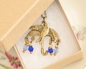 Mary Umbrella Pendant Necklace