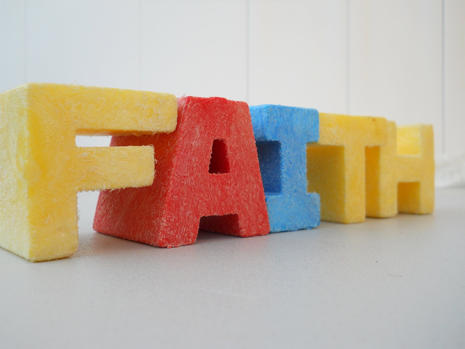 Vintage "FAITH" Letters