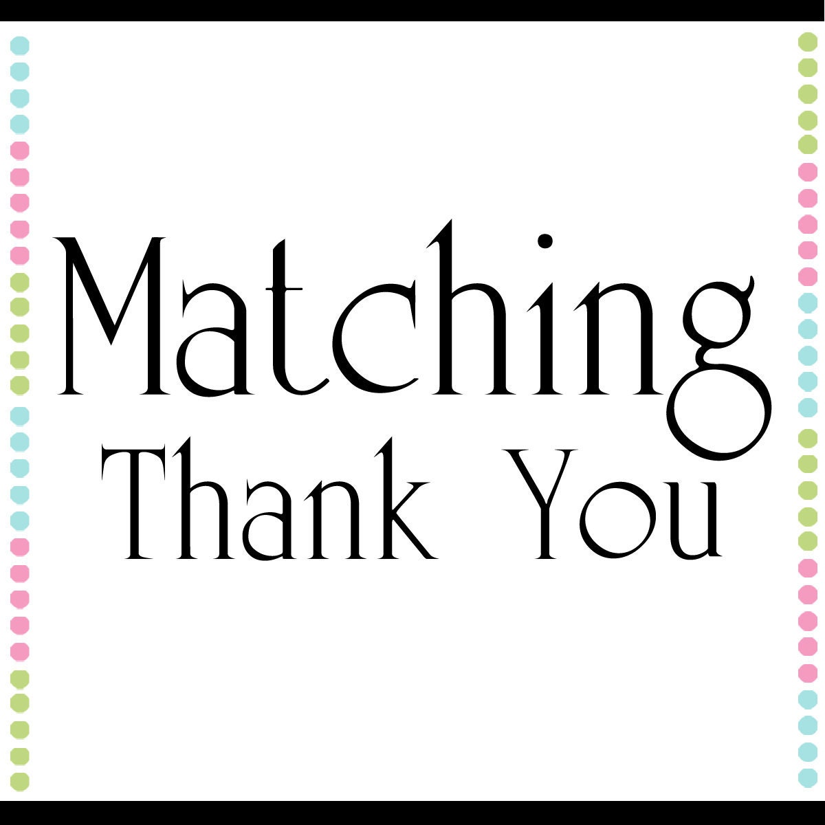 Matching Thank You Note Il_170x135