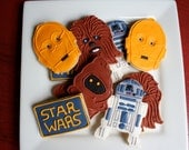Star Wars Theme sugar cookies