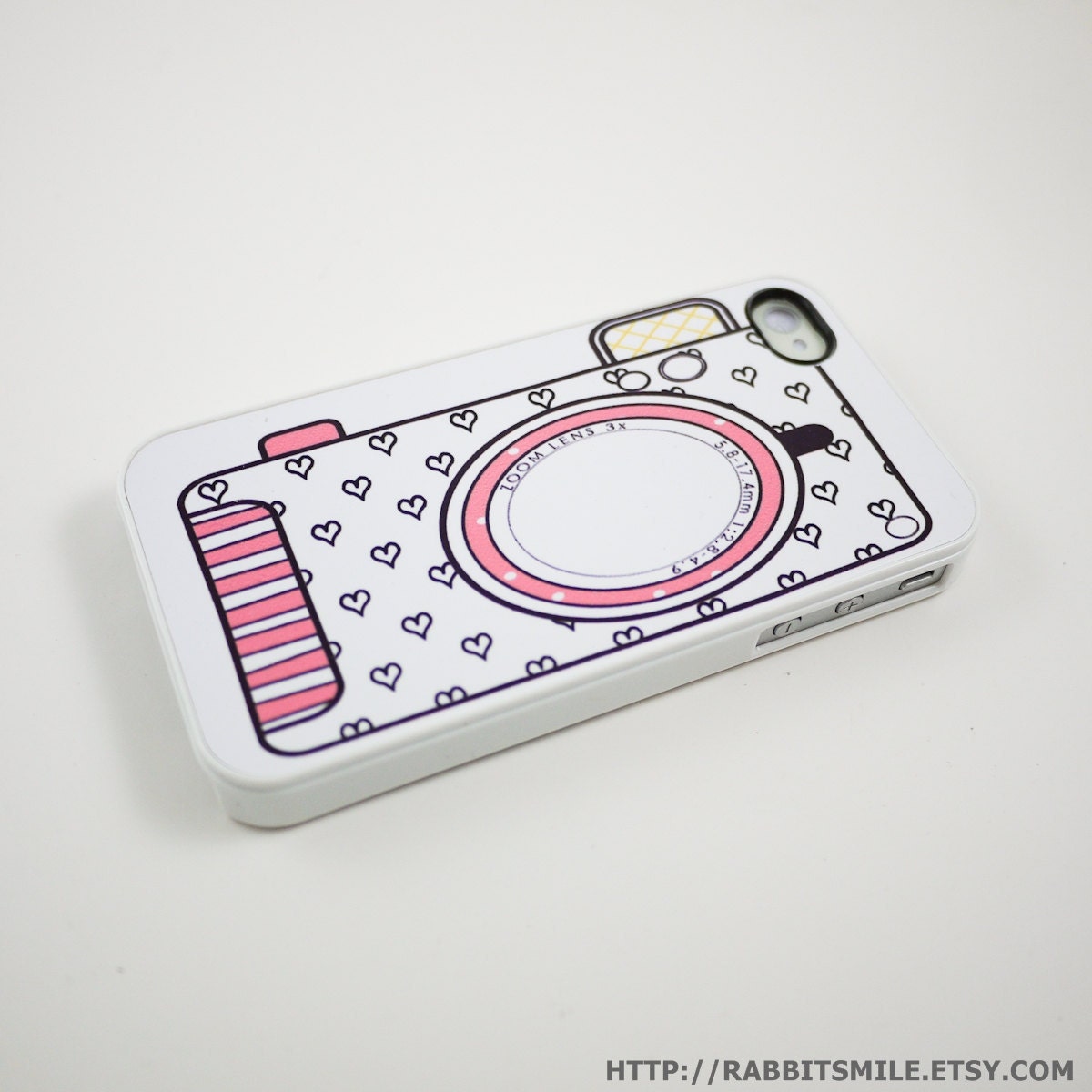 iPhone 5 Case, iPhone 4 case, iPhone 4s Cover , Hard Plastic iphone 5 Cover, cases - Cute Camera