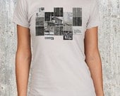 Women's T-Shirt - Collage of Bauhaus Graphic Design, Typography & Architecture - S, M, L, XL Available