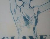 Vintage French Ad -Claverie lingere  Paris
