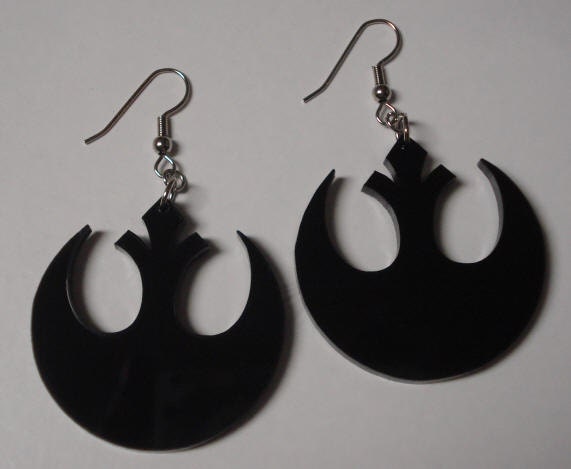 Star Wars Rebel Alliance inspired Earrings