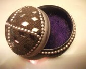 VINTAGE INDIAN BOX , for jewellery, mirror decorations