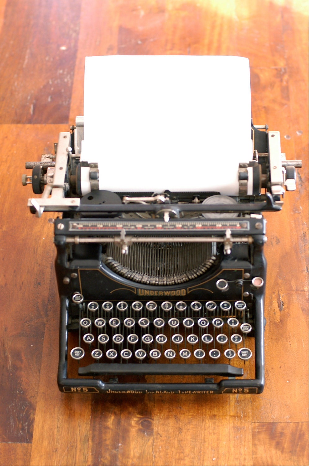 Underwood Model No. 5 Typewriter