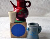 Vintage Handpainted Wooden Miniatures