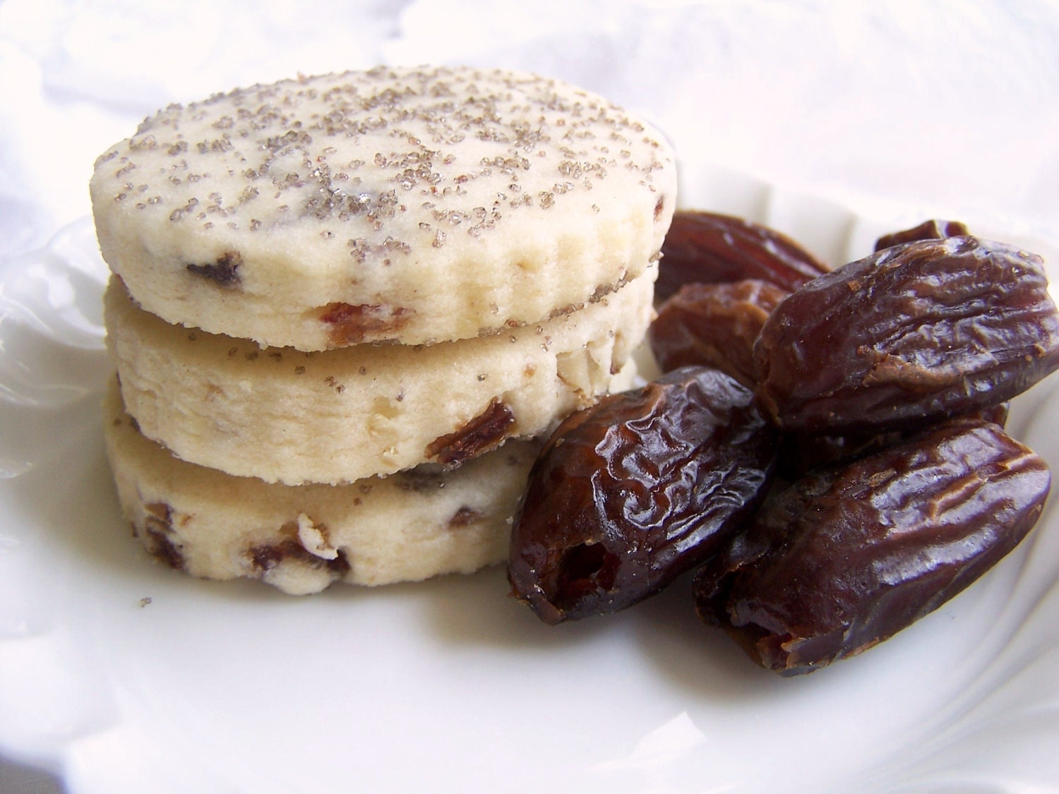 Date Walnut Shortbread Cookies 1 Dozen