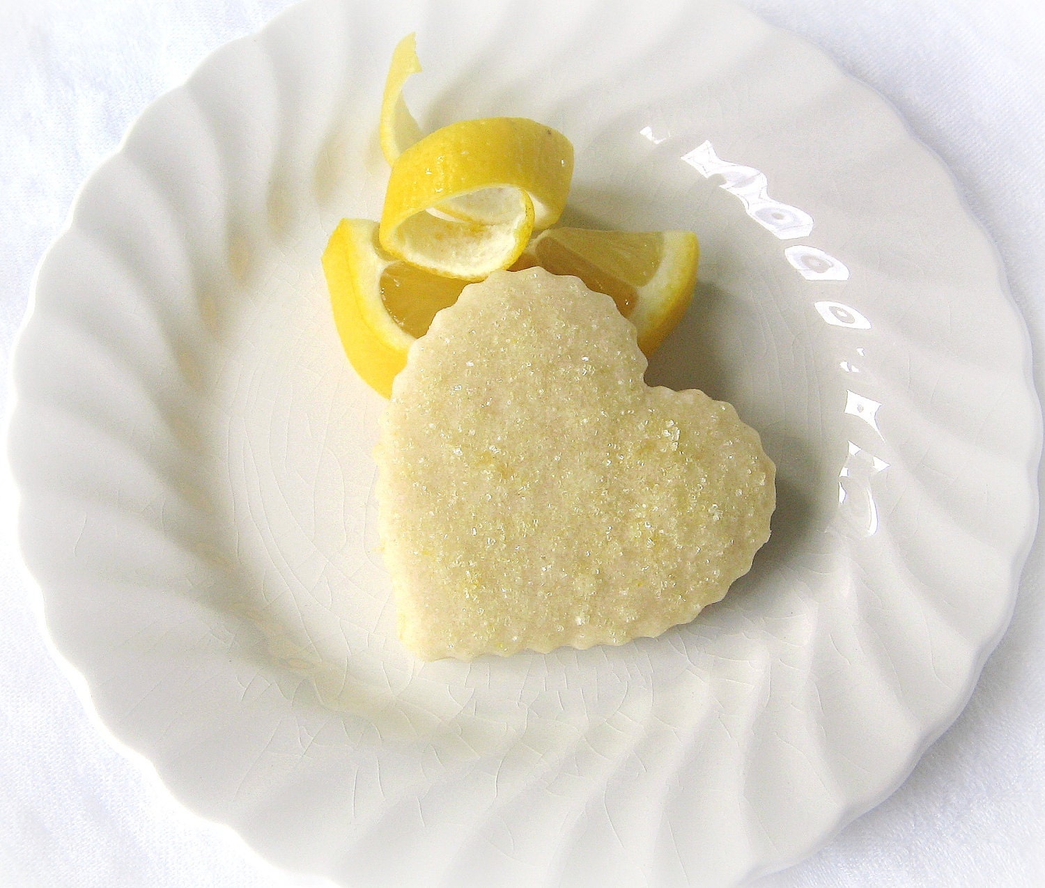 Luscious Lemon Shortbread Cookies 1 Dozen