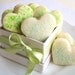 Spring Celebrations Classic Shortbread Cookies - 3 Dozen MINI Hearts - You Choose Sanding Sugar Colors
