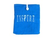 Inspire book cover, book protector hand stamped
