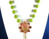Heart on Fire Necklace