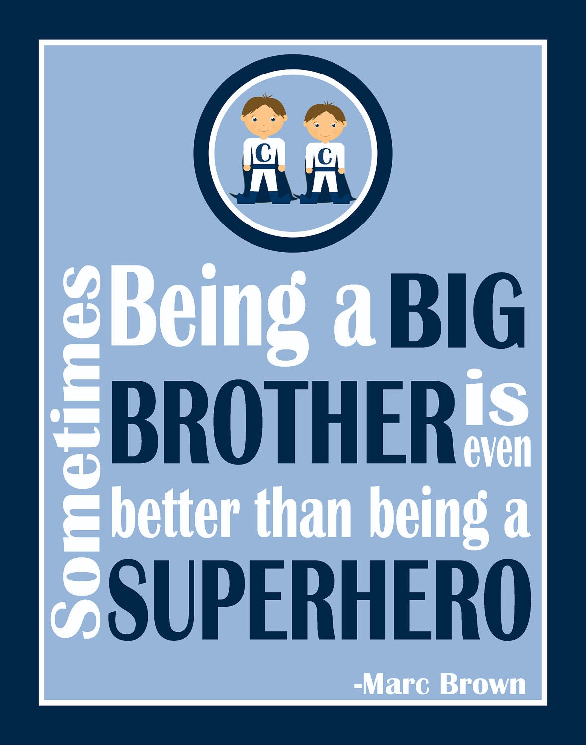 Big Brother digital art print Il_570xn