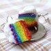 Rainbow Cake Earrings
