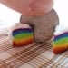 Rainbow Cake Earrings